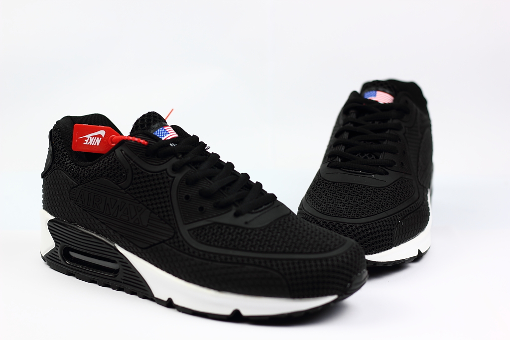 Supreme Nike Air Max 90 Nano Drop Plastic Black Shoes - Click Image to Close